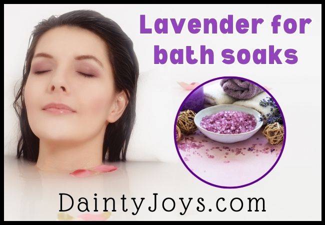 Lavender for Bath Soaks